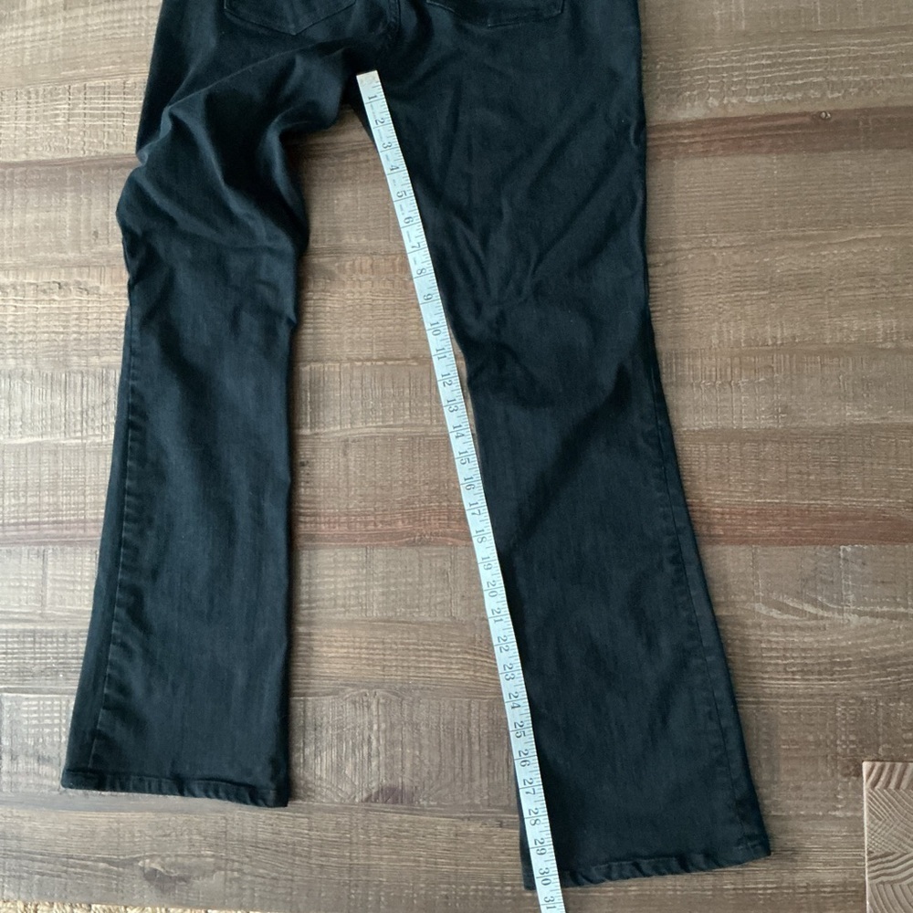 Lauren Ralph Lauren Black Flare Women's Jeans - Picture 4 of 8